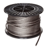 10mm (7x19) Galvanised Zip Wire Cable