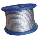 12mm (7x19) Stainless Steel Zip Wire Cable